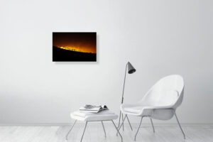 land of fire - 60cm x 40cm