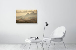 the wilderness remains - 80cm x 53cm