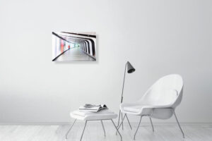 young modern station - 60cm x 40cm