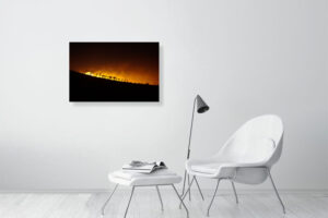 land of fire - 80cm x 53cm
