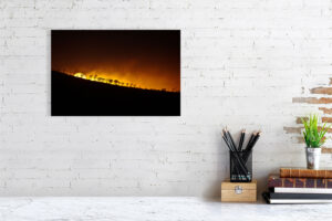 land of fire - 40cm x 27cm