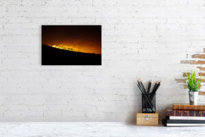 land of fire - 30cm x 20cm
