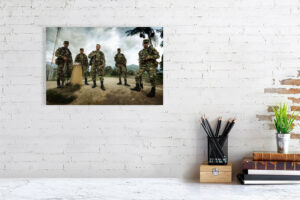 you and whose army - 40cm x 27cm