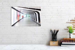 young modern station - 40cm x 27cm