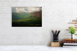 flying circles inside a jar - 40cm x 27cm