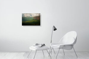 flying circles inside a jar - 60cm x 40cm